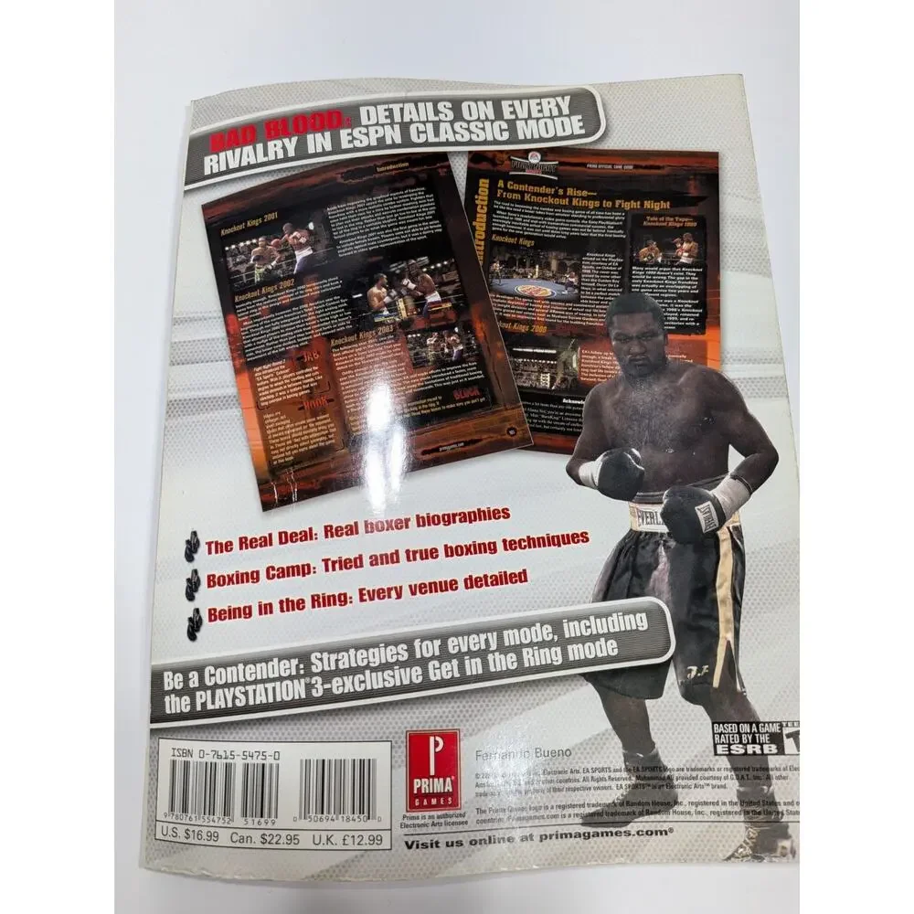 Fight Night Round 3 Official Strategy Guide- EA Sports Boxing Walkthrough Manual